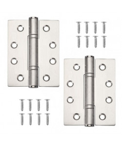 6 Pairs of Heavy Duty 4" Fire Door Door Ball Bearing Hinges Grade 11 6 Pairs of Heavy Duty 4" Fire Door Door Ball Bearing Hinges Grade 11