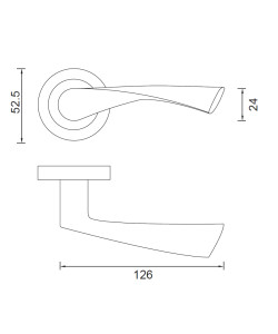 Golden Grace Astrid Design Bathroom Door Handle Set Thumb turn and Mortise Lock Antique Brass Golden Grace Astrid Design Bathroom Door Handle Set Thumb turn and Mortise Lock Antique Brass