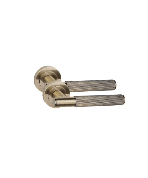 Straight T-Bar Linear Euro 70mm Key Lock Door Handle Set Euro Lock with Hinges Antique Brass Straight T-Bar Linear Euro 70mm Key Lock Door Handle Set Euro Lock with Hinges Antique Brass