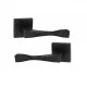 Golden Grace 4 Pair Straight Astrid Design Matt Black Premium Door Handles Square Rose with 2.5" Latch and 1 Pair of Ball Bearing HInges Golden Grace 4 Pair Straight Astrid Design Matt Black Premium Door Handles Square Rose with 2.5" Latch and 1 Pair of Ball Bearing HInges