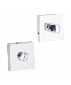 Thumbturn Coin Release On Square Rose Polished Chrome Finish for Lima Thumbturn Coin Release On Square Rose Polished Chrome Finish for Lima