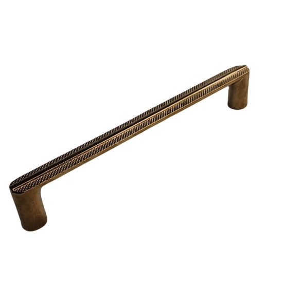 Lima Design Knurled Cabinet Cupboard Wardrobe Pull Handle Rose Gold Finish Various Sizes 96mm 160mm 224mm 288mm