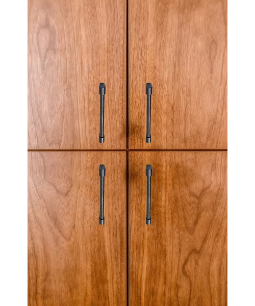 Thor Design Knurled Cabinet Cupboard Wardrobe Pull Handle Matt Black Finish Various Sizes 96mm 160mm 224mm 288mm Thor Design Knurled Cabinet Cupboard Wardrobe Pull Handle Matt Black Finish Various Sizes 96mm 160mm 224mm 288mm