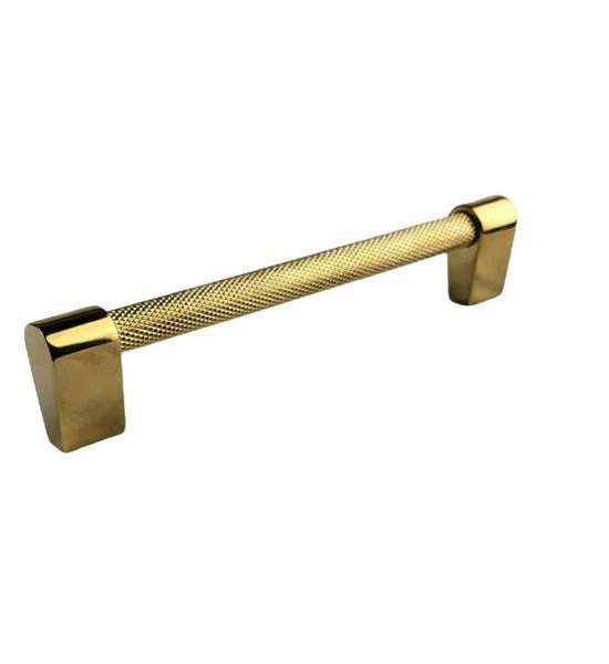 Thor Design Knurled Cabinet Cupboard Wardrobe Pull Handle Gold Finish Various Sizes 96mm 160mm 224mm 288mm