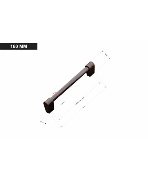 Thor Design Knurled Cabinet Cupboard Wardrobe Pull Handle Matt Black Finish Various Sizes 96mm 160mm 224mm 288mm Thor Design Knurled Cabinet Cupboard Wardrobe Pull Handle Matt Black Finish Various Sizes 96mm 160mm 224mm 288mm