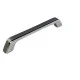 Zeta Cabinet Cupboard Wardrobe Pull Handle Dual Finish Satin Nickel / Polished Chrome Sizes 96mm 160mm 224mm 288mm Zeta Cabinet Cupboard Wardrobe Pull Handle Dual Finish Satin Nickel / Polished Chrome Sizes 96mm 160mm 224mm 288mm