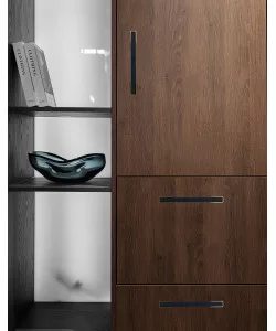 Gamma Cabinet Cupboard Wardrobe Pull Handle Dual Finish Matt Black and Gold Various Sizes 96mm 160mm 224mm 288mm Gamma Cabinet Cupboard Wardrobe Pull Handle Dual Finish Matt Black and Gold Various Sizes 96mm 160mm 224mm 288mm