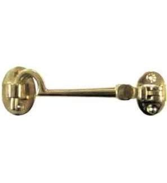Golden Grace 152mm Cabin Hook Silent with Brass Finish