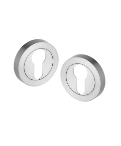 Key Hole Scucheon Polished Chrome Euro Cylinder Key Hole Scucheon Polished Chrome Euro Cylinder