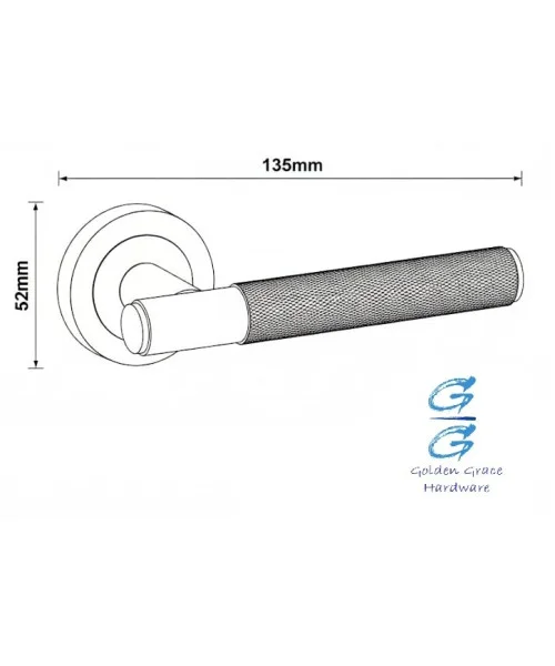 4 Pair Straight T-Bar Knurled Door Handles Antique Brass Finish - Golden Grace 4 Pair Straight T-Bar Knurled Door Handles Antique Brass Finish - Golden Grace