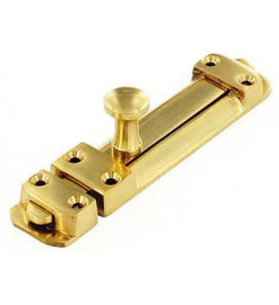 Golden Grace S2540 Brass Door Bolt Heavy 150mm, Gold