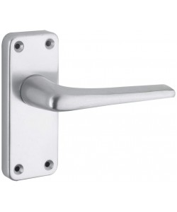 Latch Polished Chrome Project style Handle Lock & Bathroom Door Handles ZOO 