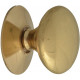 5 x Golden Grace Polished Brass Victorian CUPBOARD KNOB 2