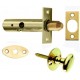 Polished Brass 60mm Bathroom Door Lock Toilet Privacy Thumbturn Golden Gracey Bolt with Emergency Coin Release