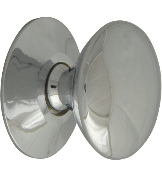 Pair of Golden Grace 25mm Cupboard Knobs with Chrome Finish
